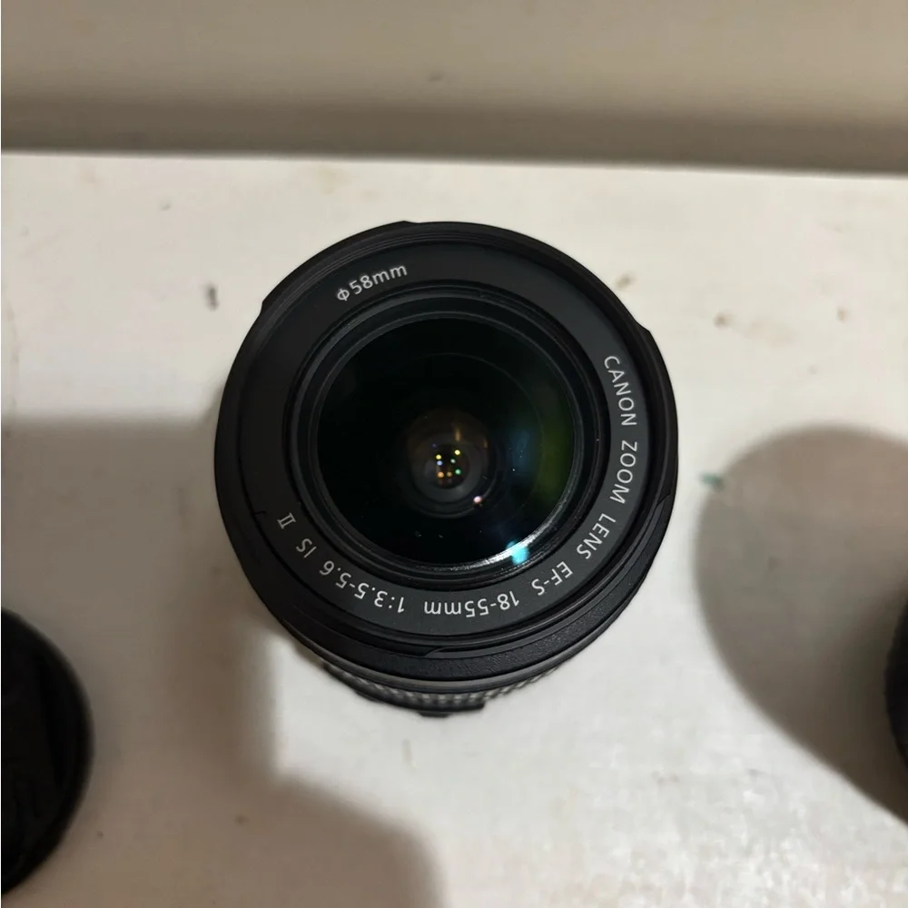 Canon Black DSLR Camera